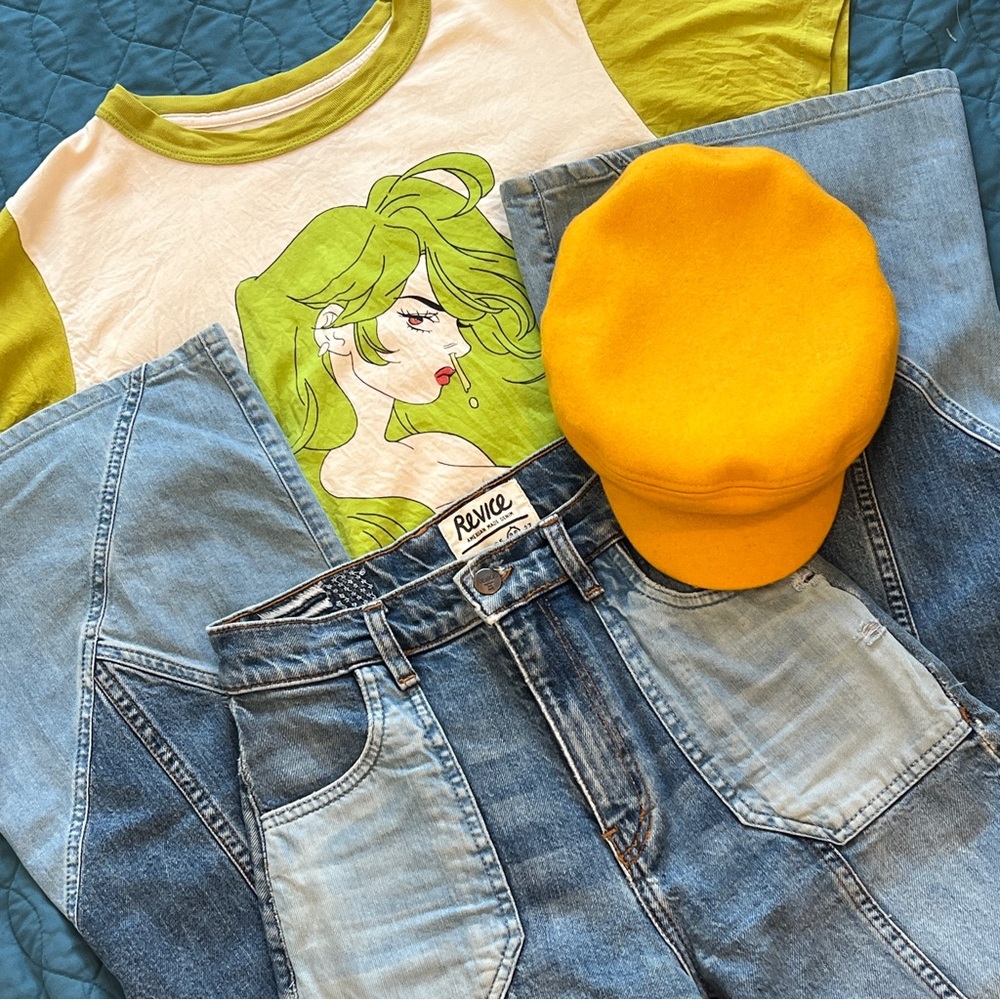Revice Denim “Boogie Bells” bell bottom flare jeans high waisted